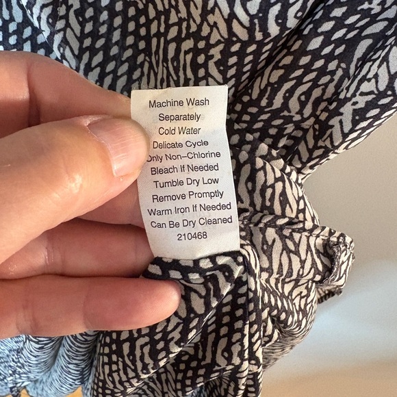 CAbi Chocolate and Cream Maxi Skirt style #546 - Picture 4 of 6